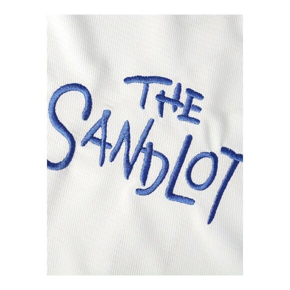 Sandlot Baseball Jersey Yeah-Yeah #11 Stitched White / Blue Men's - Picture 5 of 6